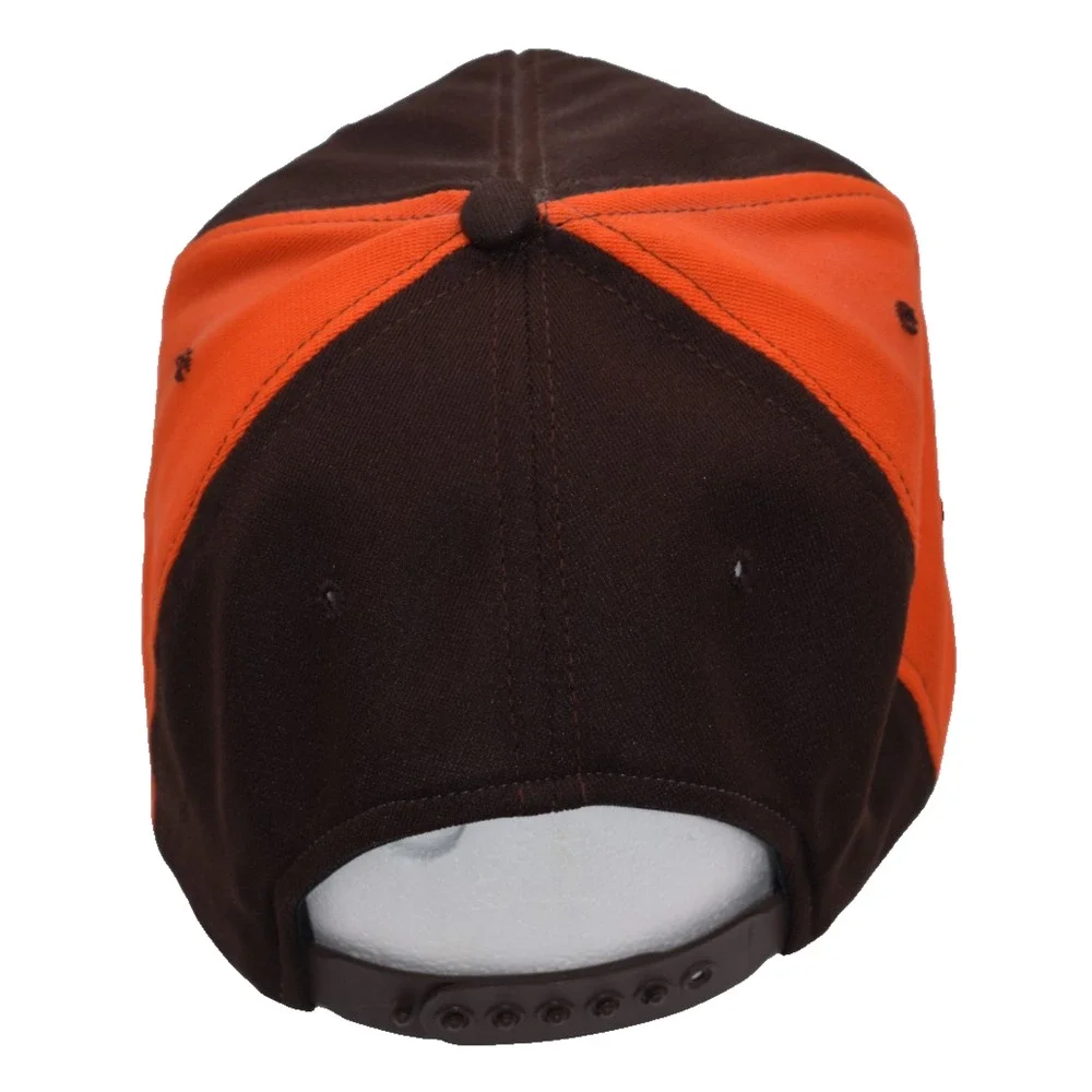 Vintage Cleveland Browns Snapback Hat Cap -- Adult Small / Medium -- Made in USA